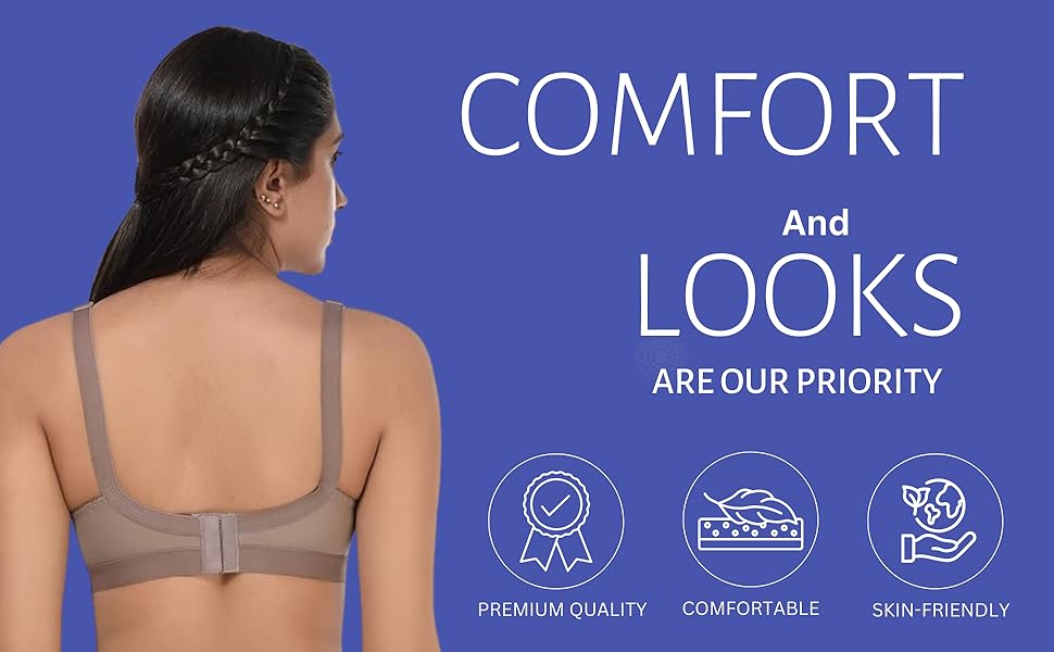 Premium Lift and Shape Non Padded Bra Buy 1 Get 2 Free ( No Wire )