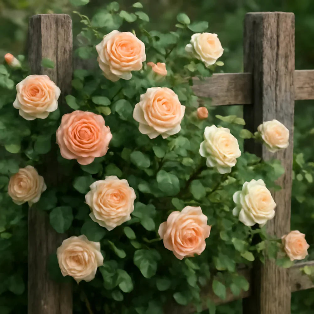 Elegant Climbing Rose Flower Seeds With Plant Growth Suplement